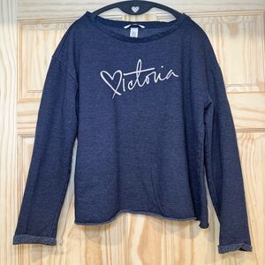 Victoria’s Secret Navy Pullover Small